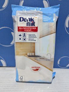 Серветки вологі для прибирання Denk Mit (50) 027602 фото