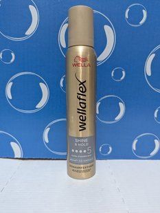 Піна Wellaflex 200ml (5) Shine & hold 01495 фото