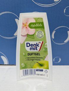 Освіжувач гелевий Denk Mit 150g Apfel blute 02361 фото