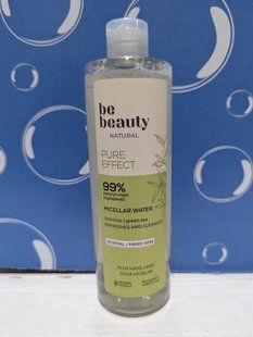 Міцелярна вода Bebeauty 400ml Pure effect 02079 фото
