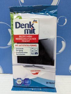 Серветки вологі для моніторів та екранів Denk Mit (20) 02896 фото