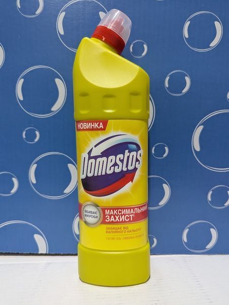 Засіб для миття туалету Domestos 1000ml Лимонна свіжість 01328 фото